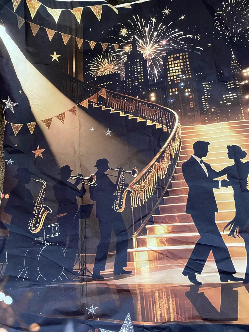 Scene Backdrop wall hanging light canvas party decoration mood setter
